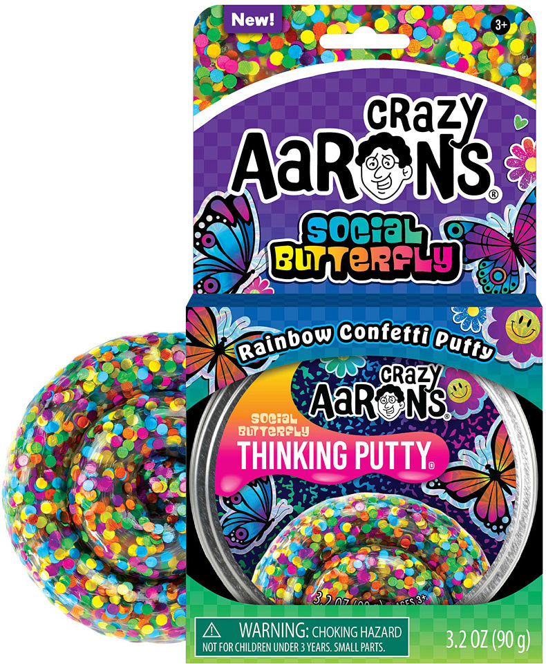 Crazy Aarons Social Butterfly 4" Tin