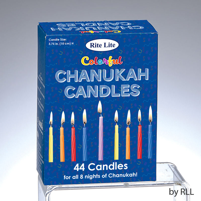 Chanukah Candles- Multicolored