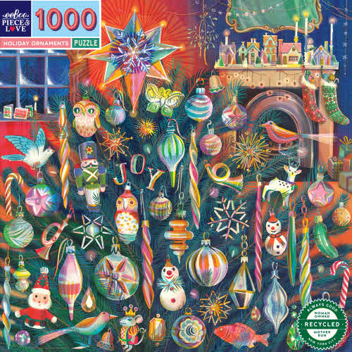 Holiday Ornaments - 1000pc Puzzle