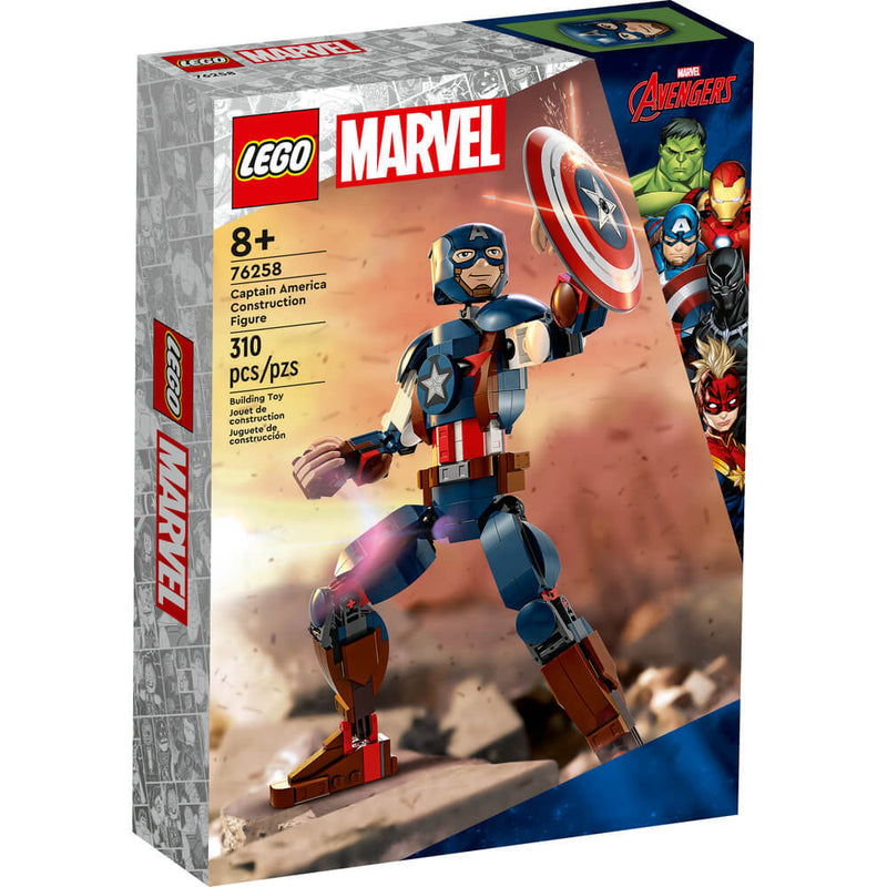 Captain America Construction Figure - Super Heroes