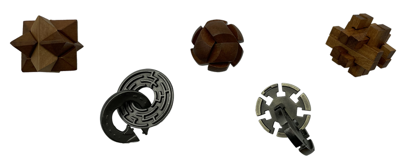 True Genius Lost Treasure Collection - Brain Teaser Puzzles