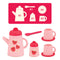 Silicone Tea Set : Strawberry Patch