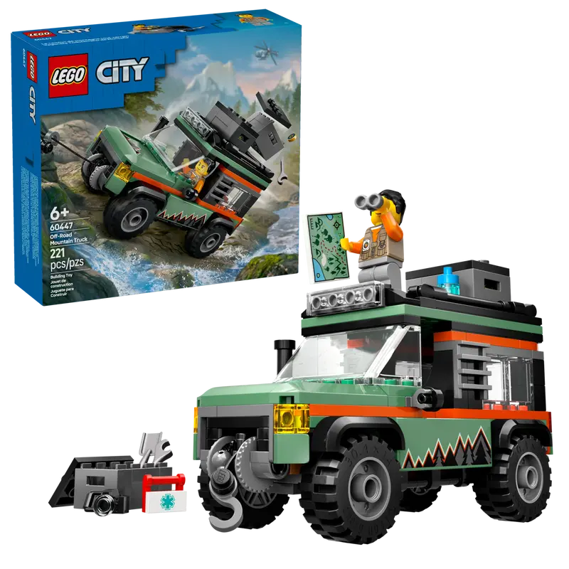 Off-Road 4x4 Mountain Truck - City