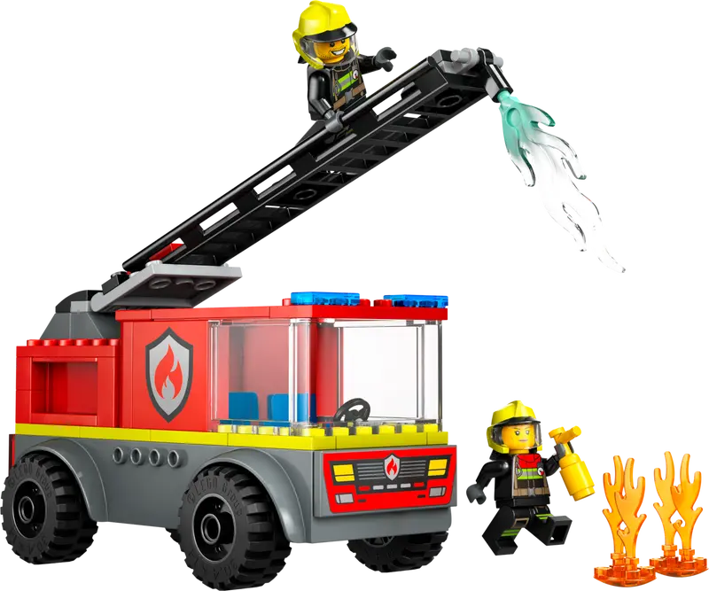 Fire Ladder Truck - City