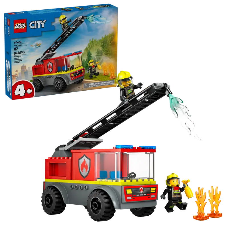 Fire Ladder Truck - City