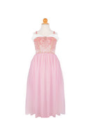 Velvety Soft Sleeping Sweetheart Princess Gown w/Arm Warmers 5-6