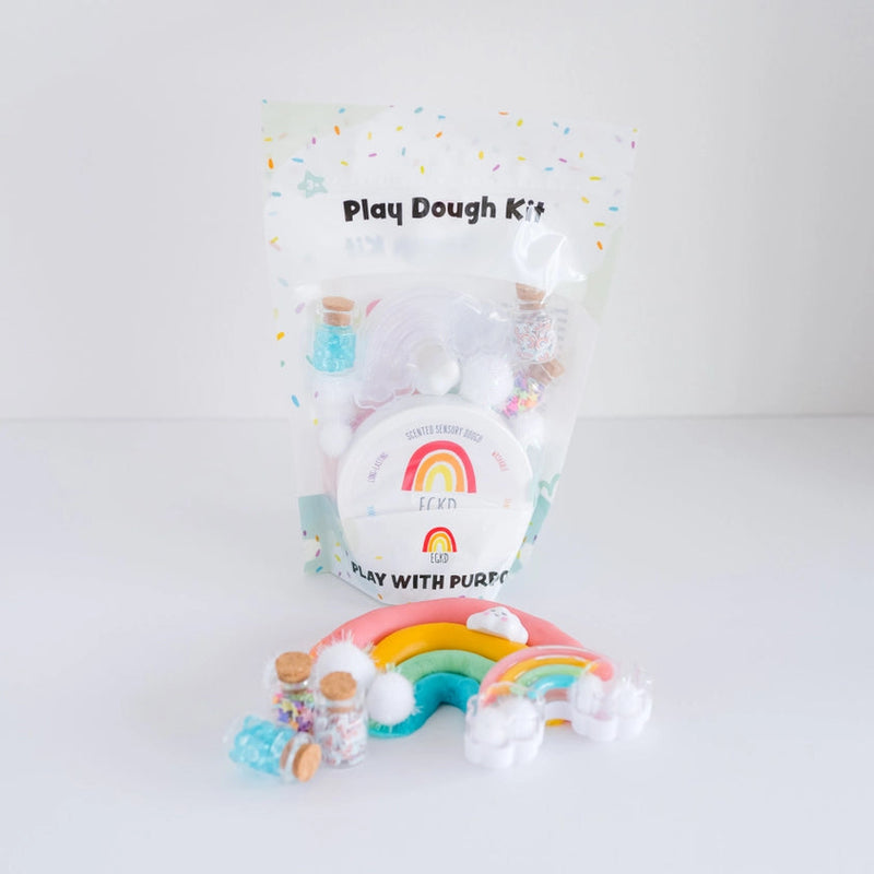 Rainbow Play Dough Kit - Rainbow Sherbet