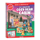 KLUTZ DIY Miniature Cozy Bear Cottage