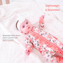 Pretty in peony Baby Girl Bamboo Pajamas 12-18M - ToyologyToys