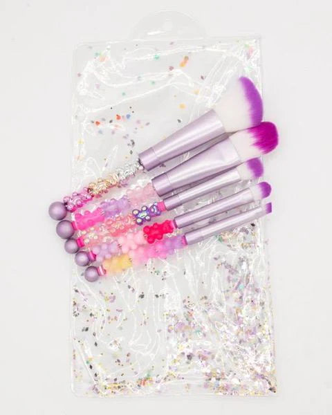 Makeup Brushes in Pouch 5pc