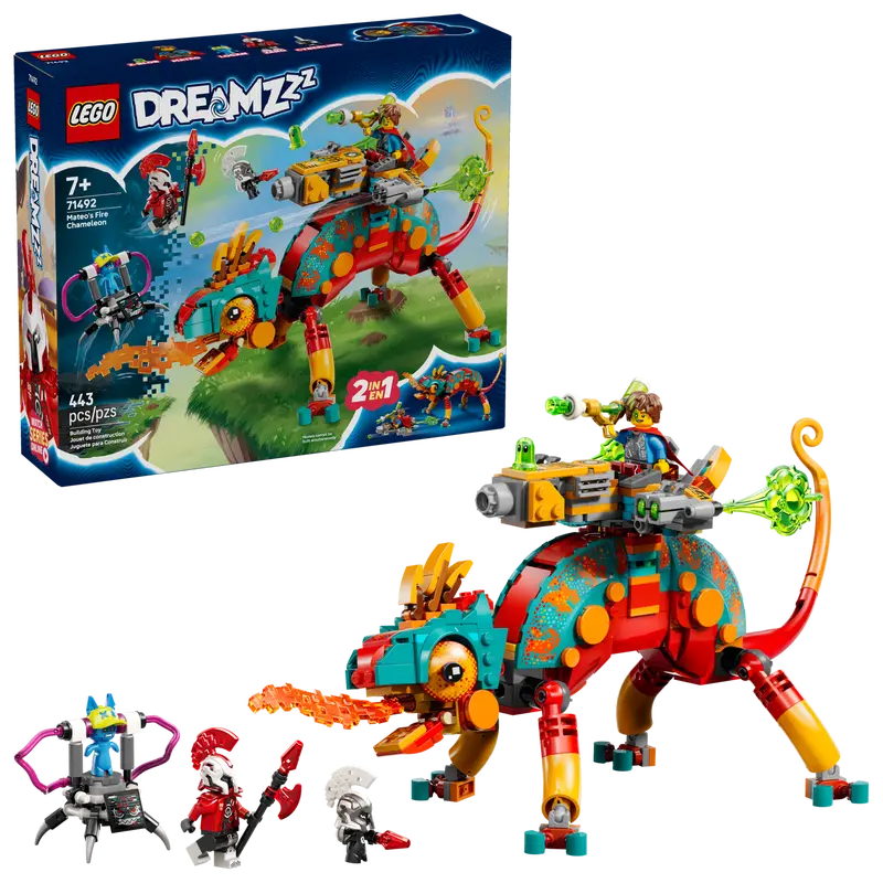 Mateo's Fire Chameleon - Dreamzzz