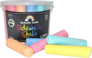 Jumbo Outdoor Sidewalk Chalk - 20pc Bucket