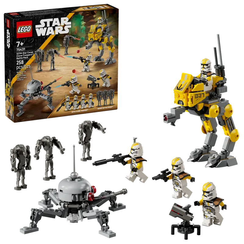 327th Starcorps Clone Troopers Battle Pack - Star Wars