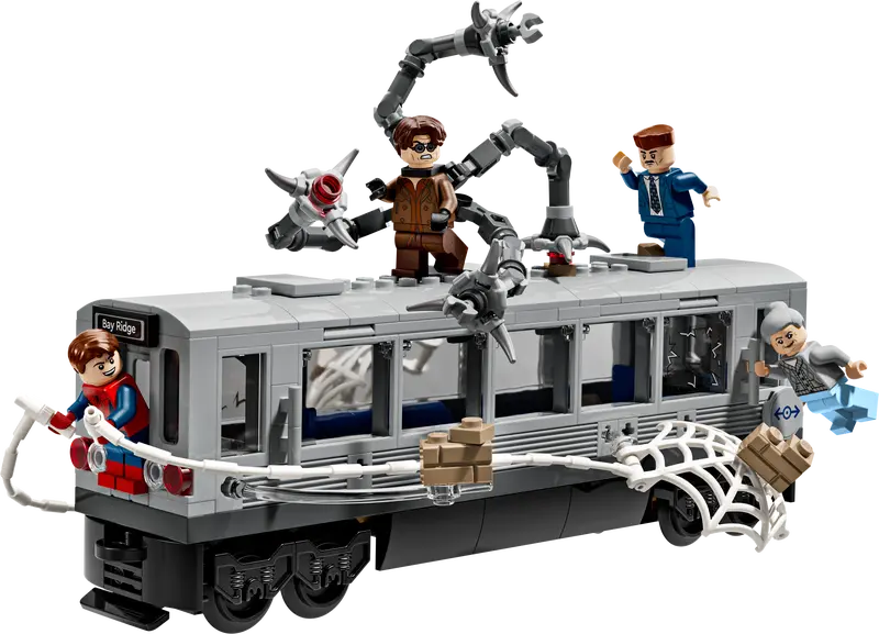 Spider-Man vs. Doc Ock Subway Train Scene