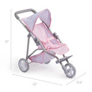 Jogger Stroller Pink - Toyology Toys