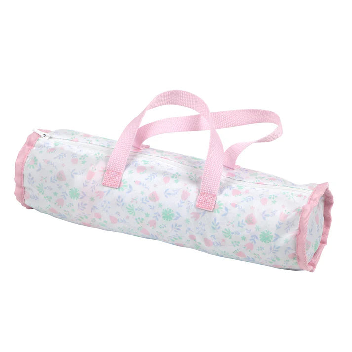 Berenguer Boutique Folding Doll Crib/Playpen - Pink with Travel Bag