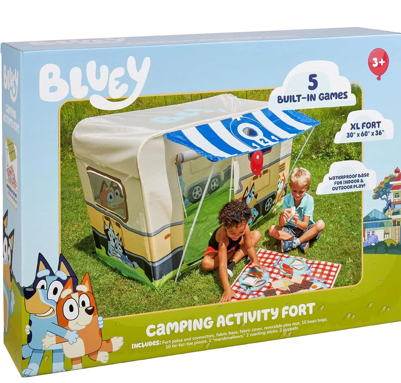 Bluey Camping Activity Fort