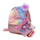 Stylish Beauty Mini Backpack Rainbow