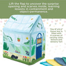 Sensory Sprouts Peek & Pull Tissue Box