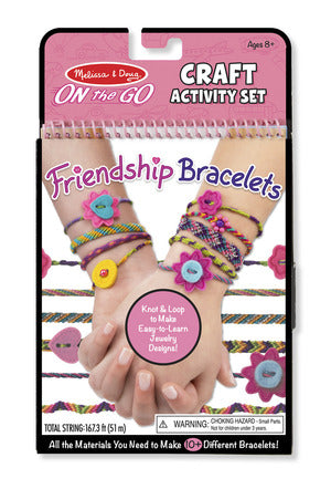 Friendship Bracelets On-the-Go Crafts