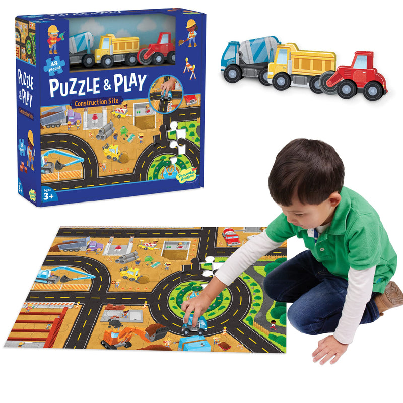 Puzzle & Play Construction Site