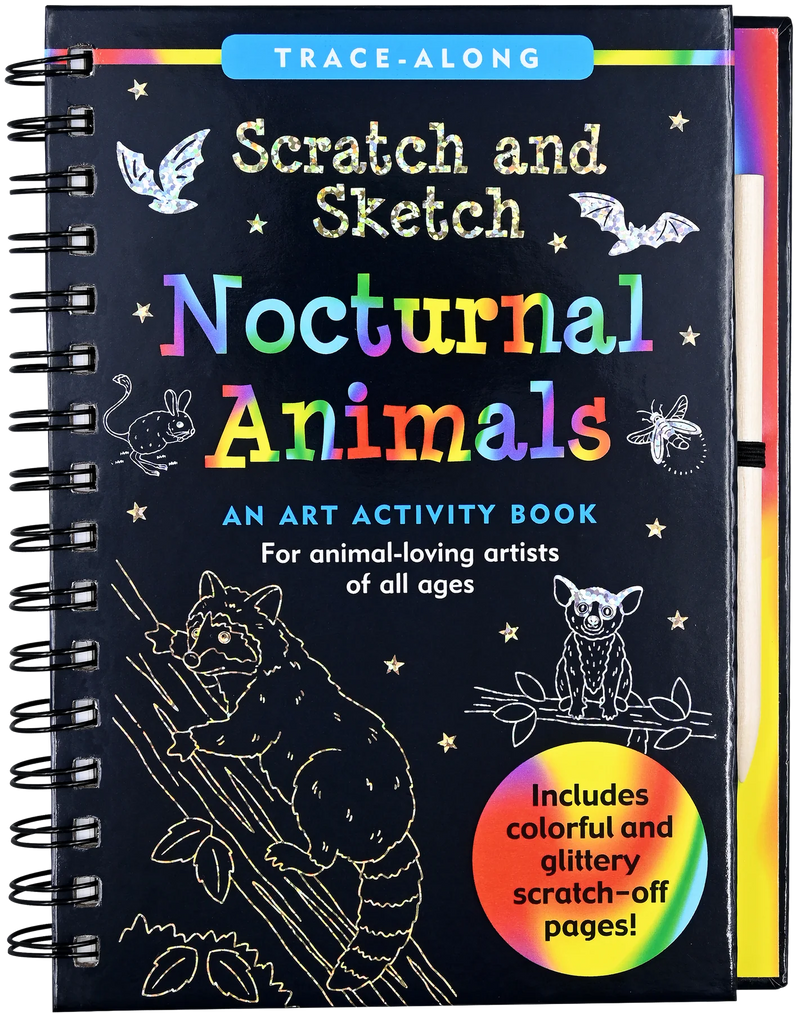 Scratch & Sketch Nocturnal Animals