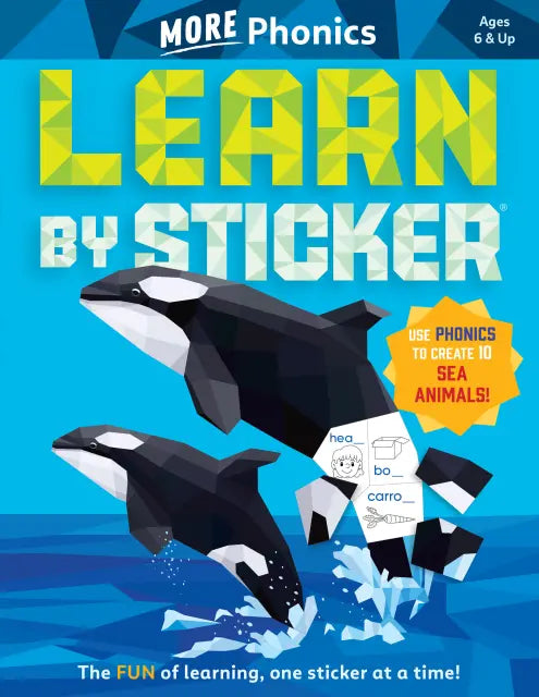 Learn By Sticker - More Phonics