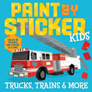Paint By Sticker Kids - Trucks, Trains, & More
