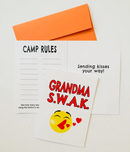 Grandma S.W.A.K. Greeting  Card