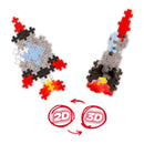 Plus Plus Puzzle by Number - Activity Pad - Space