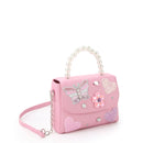 Butterfly Applique Top Handle Crossbody Bag - Toyology Toys