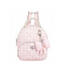 Quilted Gingham Micro Mini Backpack - Toyology Toys