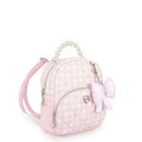 Quilted Gingham Micro Mini Backpack - Toyology Toys
