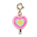 Charm It! Gold Heart Lollipop Charm - Toyology Toys