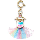 Gold B-Day Girl Tutu Charm - Toyology Toys