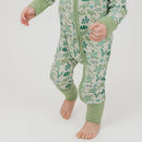 Save the Sea Turtles Bamboo Convertible Baby Pajamas 3-6M - ToyologyToys
