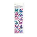 Stickiville Skinny Glittery Butterflies Stickers