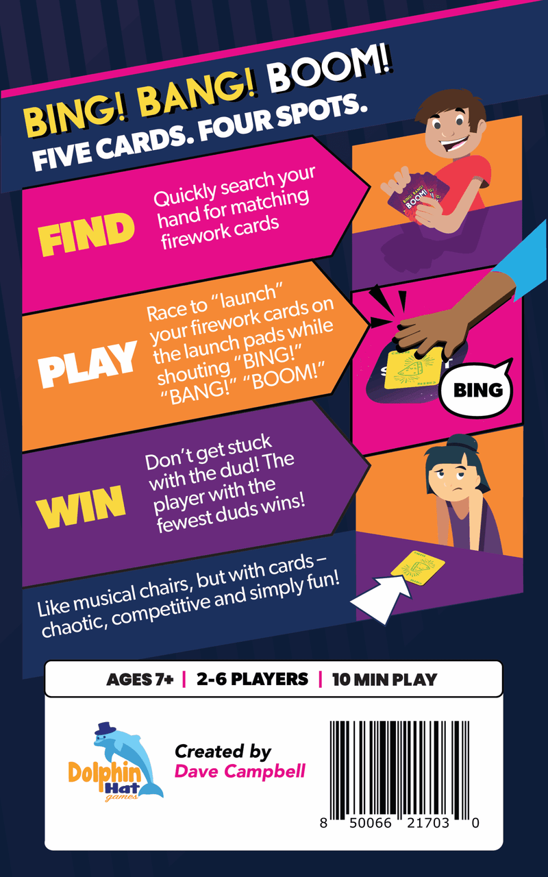 Bing Bang Boom Card Game