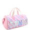 'Dance' Heart Printed Large Barrel Duffle Bag