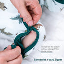 Dinosaur Baby Bamboo Pajamas 12-18M