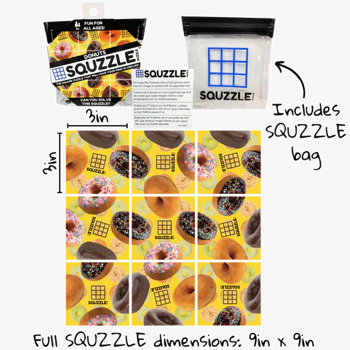 Squzzle Puzzle - Donuts