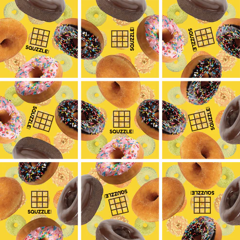 Squzzle Puzzle - Donuts