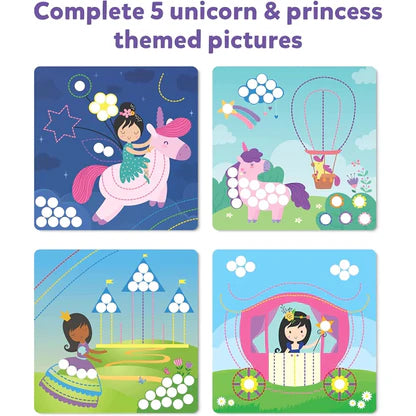 Dot It With Magnets - Unicorns & Princesses