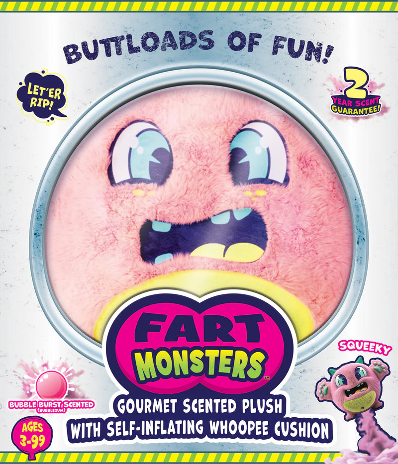 Fart Monsters - Squeeky (Bubble Gum)