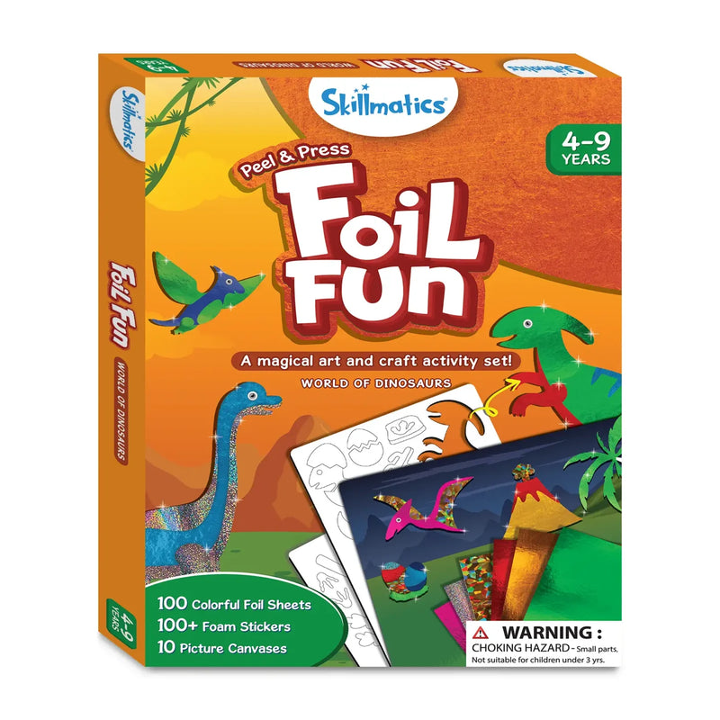 Peel & Press Foil Fun - World Of Dinosaurs