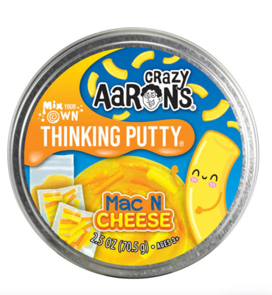 Crazy Aarons Mix Your Own Mac N Cheese Thinking Putty