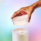 Lifelines Flameless Candle Diffuser - Frosted Glass Cream