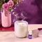 Lifelines Flameless Candle Diffuser - Frosted Glass Cream