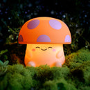 Mushi Ambient Mushroom Night Light - Orange