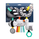 Itzy Bitzy Spiral Car Seat Activity Toy - High Contrast